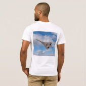 Supersonic Concorde G-BOAB T-shirt (Achterkant volledig)