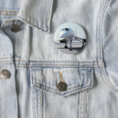 Supersonic Concorde Ronde Button 5,7 Cm (In situ)