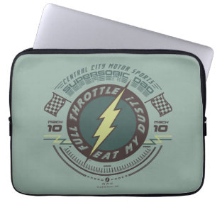 Supersonic Dad - Central City Motor Sports Laptop Sleeve