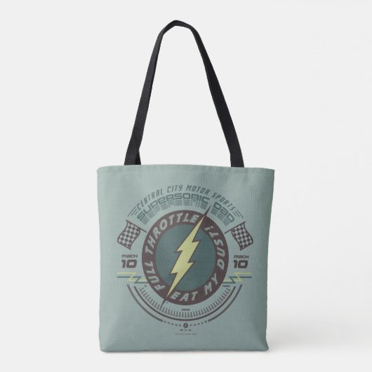 Supersonic Dad - Central City Motor Sports Tote Bag (Achterkant)