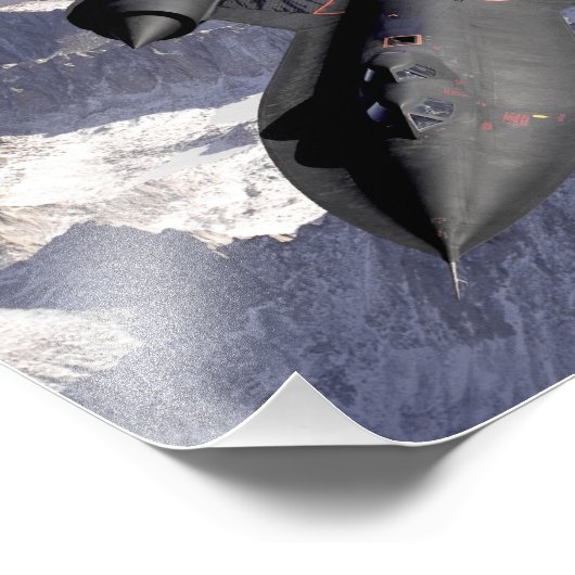 Supersonic Fighter Jet Foto Afdruk (Hoek)