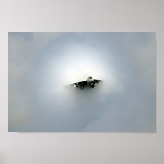 supersonic Fly-By Poster (Voorkant)