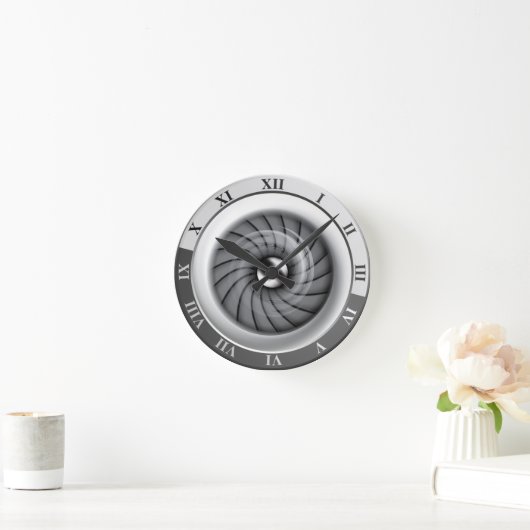 Supersonic Jet Engine wandklok (Huis)