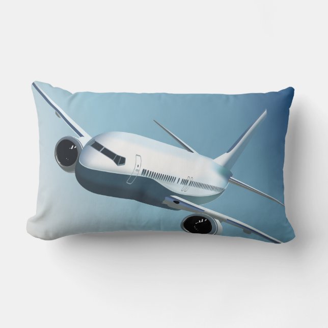 Supersonic Jet on the Sky Pillow Kussen (Voorkant)