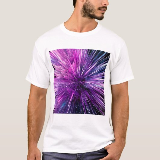 supersonisch abstract t-shirt (Voorkant)