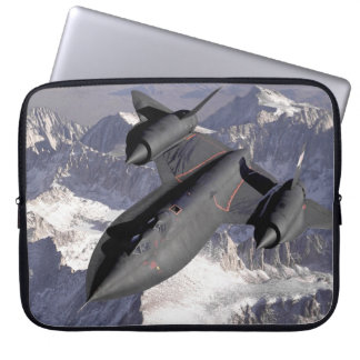 Supersonisch gevechtsvliegtuig laptop sleeve