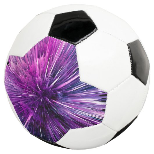 Supersonisch - prachtig paars voetbal (Drie kwart)