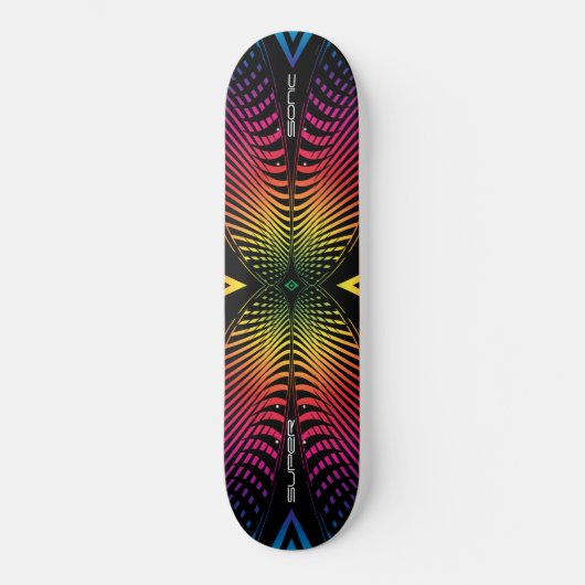 Supersonisch Spectrum Persoonlijk Skateboard (Voorkant)