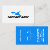 supersonisch visitekaartje (Voorkant / Achterkant)