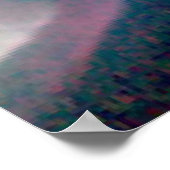 Supersonische uitlaat van nevel M2-9 Poster (Hoek)