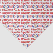 Superstar 60th Birthday Tissuepapier (Detail)