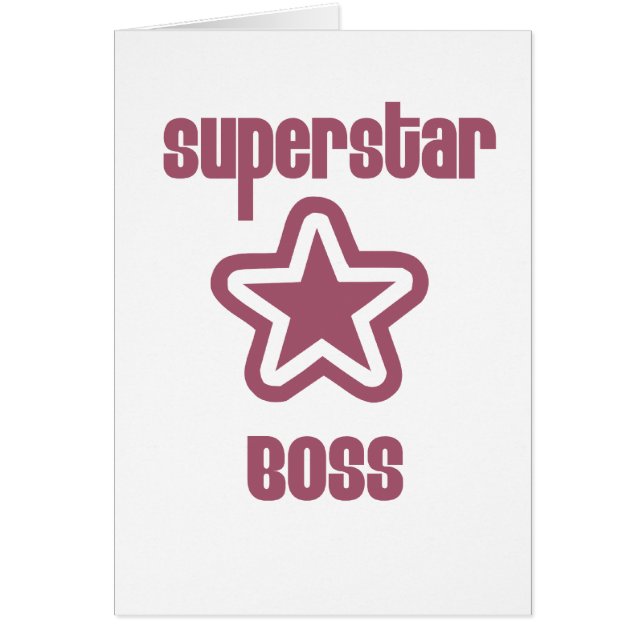 Superstar Boss (Voorkant)