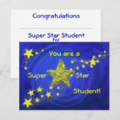 Superstar Briefkaart (Voorkant / Achterkant)