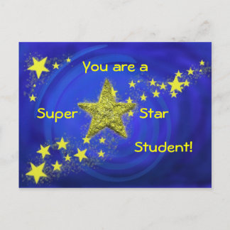 Superstar Briefkaart