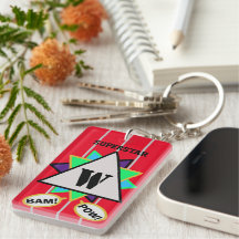 Superstar Cartoon Monogram Rood Zwart