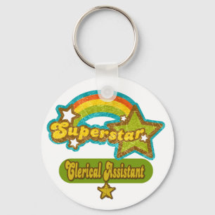 Superstar Clerical Assistant Sleutelhanger