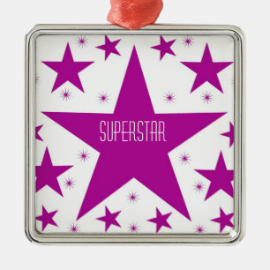 Superstar Collectie Premium Square Ornament