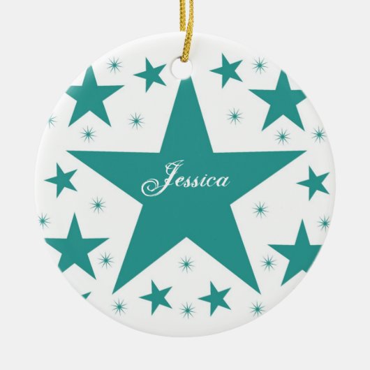 Superstar Collectie Round Ornament (Voorkant)