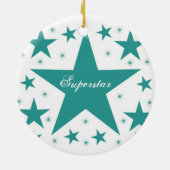 Superstar Collectie Round Ornament (Achterkant)