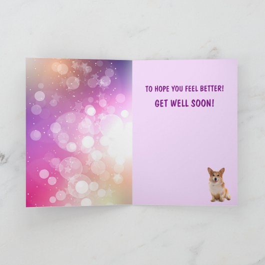 Superstar Corgi krijgt goed Kaart (Binnen)