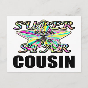 Superstar Cousin Briefkaart