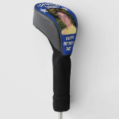 "Superstar Dad" Vaderdag Foto Putter Golfheadcover (Schuin)