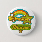 Superstar Dancer Ronde Button 5,7 Cm (Voorkant)