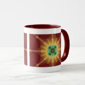 Superstar - Fractal Art Mok (Voorkant rechts)