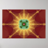 Superstar - Fractal Art Poster (Voorkant)