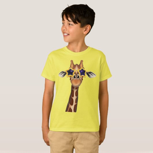 Superstar Giraffe T-Shirt (Voorkant volledig)