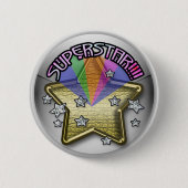 superstar kind ronde button 5,7 cm (Voorkant)