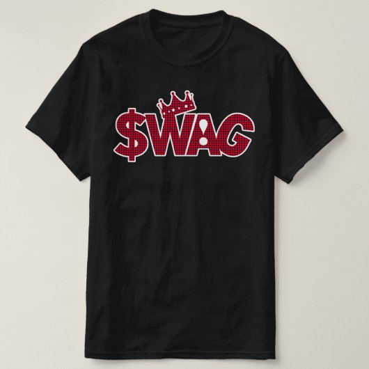 Superstar Koning van Swag! T-shirt (Design voorkant)