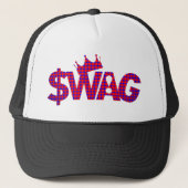 Superstar koning van Swag! Trucker Pet (Voorkant)