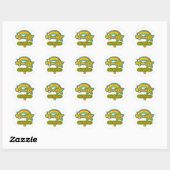 Superstar Lab Manager Ronde Sticker (Vel)
