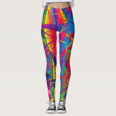 SuperStar-Leggings - Heldere kleuren - Yoga Leggings (Voorkant)