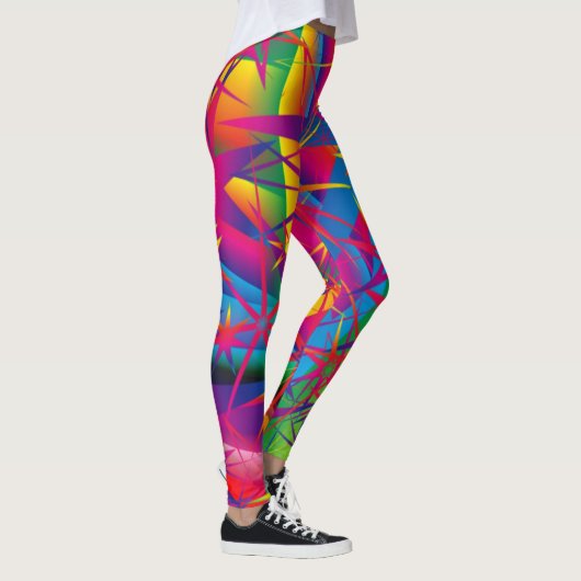 SuperStar-Leggings - Heldere kleuren - Yoga Leggings (Rechts)