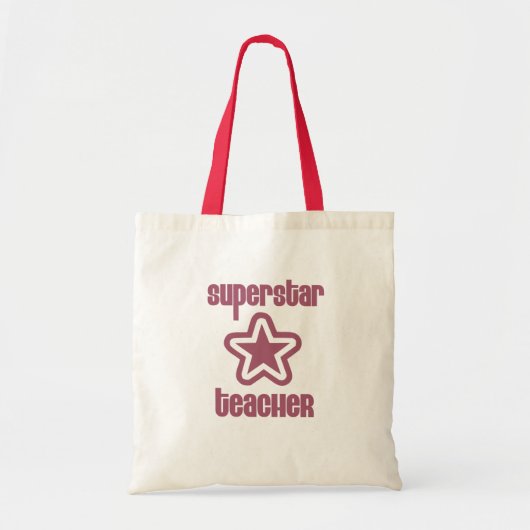 Superstar-leraar Tote Bag (Voorkant)