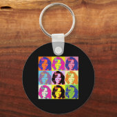 Superstar Michelle Premium Sleutelhanger (Voorkant)