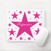 Superstar Mousepad, Roze Muismat (Met muis)