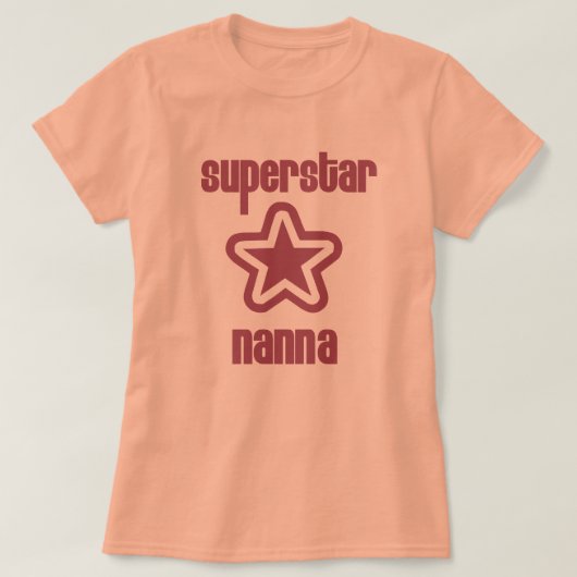 Superstar Nanna T-shirt (Design voorkant)