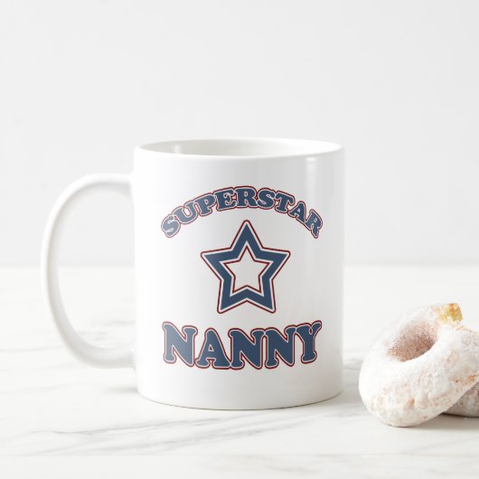Superstar Nanny Koffiemok (Met donut)