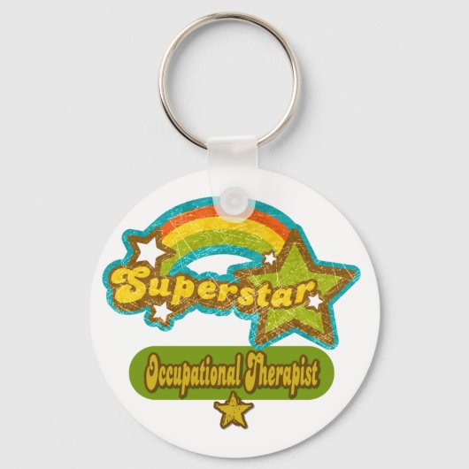 Superstar Occupational Therapist Sleutelhanger (Voorkant)
