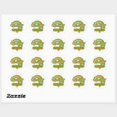 Superstar Pharmacist Ronde Sticker (Vel)