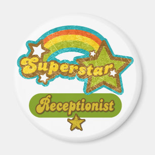 Superstar Receptionist Magneet
