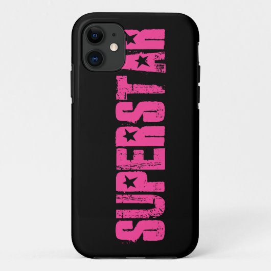 Superstar roze Case-Mate iPhone case (Achterkant)