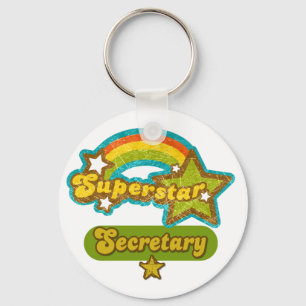 Superstar-secretaris Sleutelhanger