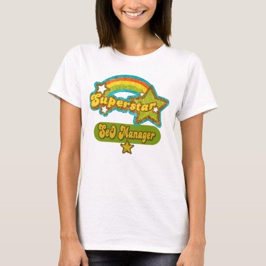Superstar SEO Manager T-shirt (Voorkant)