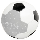 Superstar Silver Gray Starlight Voetbal (Drie kwart)