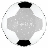 Superstar Silver Gray Starlight Voetbal (Voorkant)