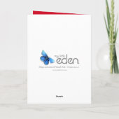 Superstar Son 13e verjaardag rode blonde haarkaart Kaart (Achterkant)